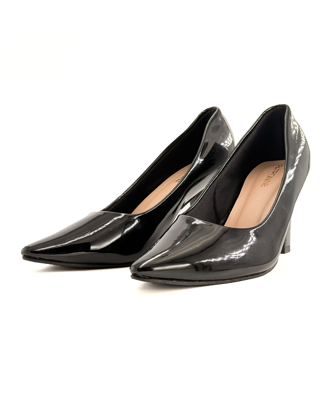Glossy Pointed Toe Heels - Patronne K99