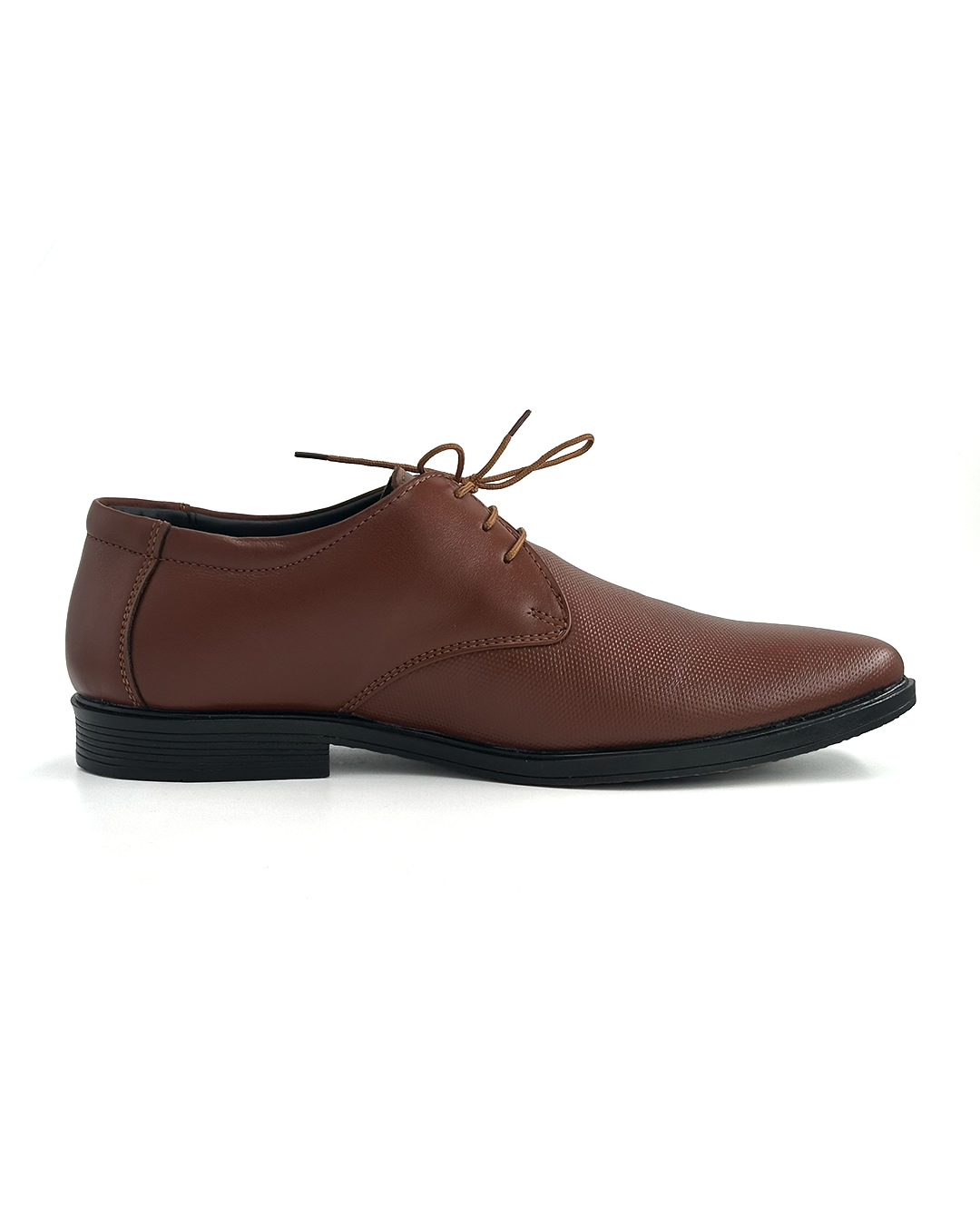 Genuine Leather Executive Textured Dress Shoe - JACK ARROW 502