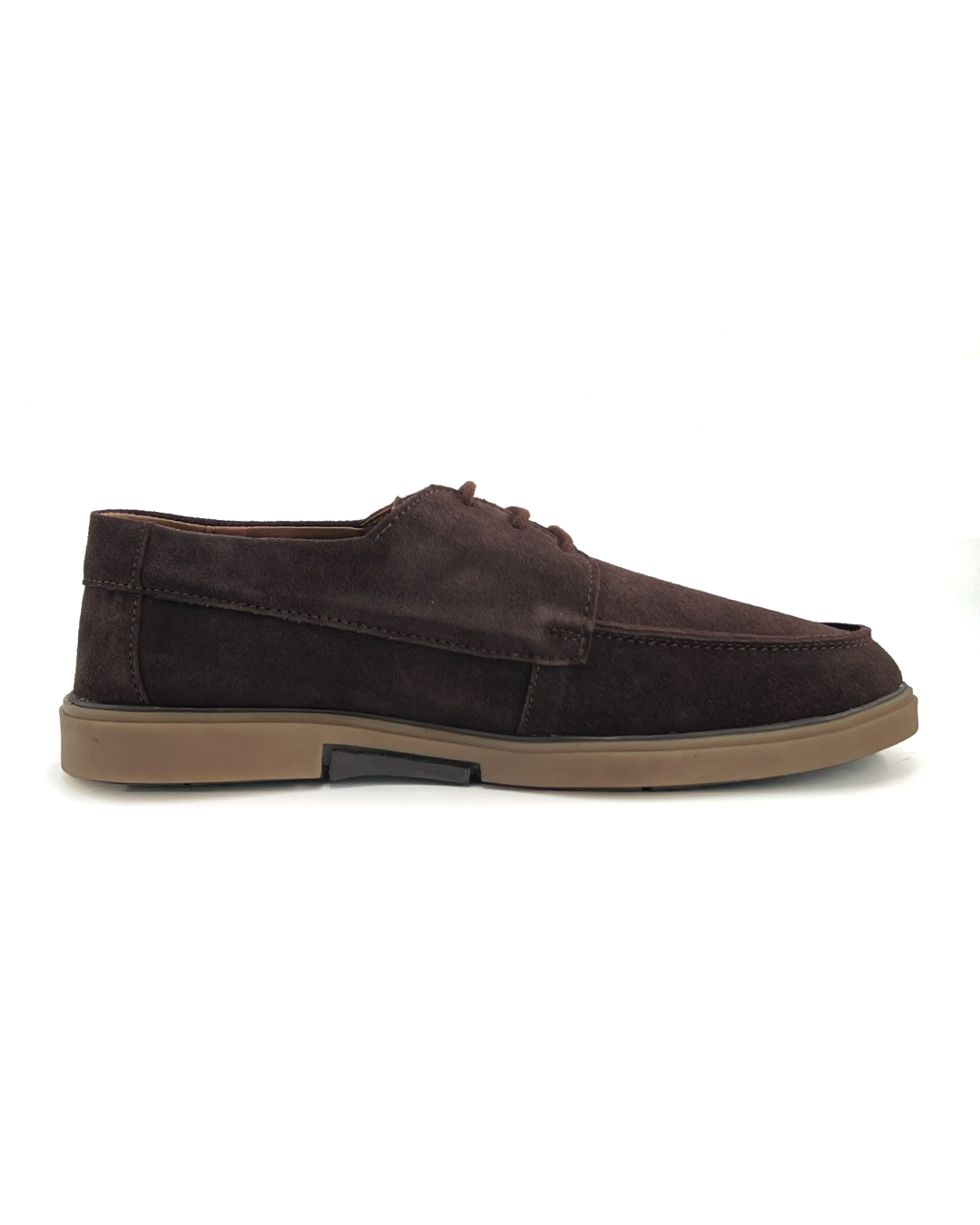 Modern Suede Lace-Up Loafer - Flexmax CS3001