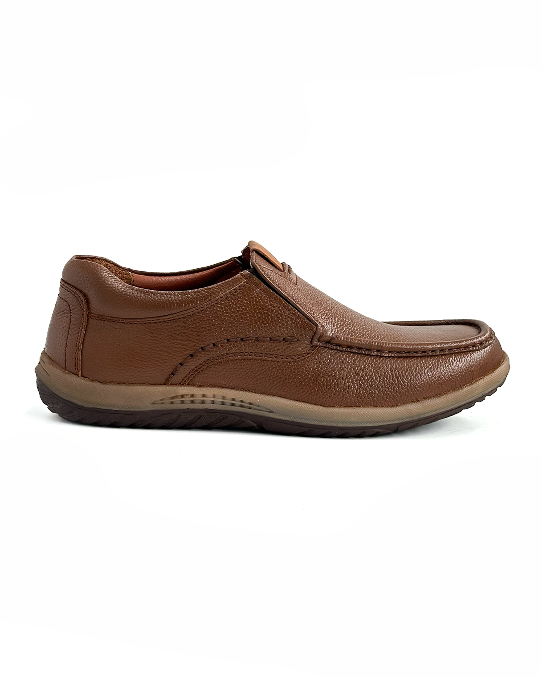 Casual Pebble-Textured Loafers - FLEXMAX CM2026