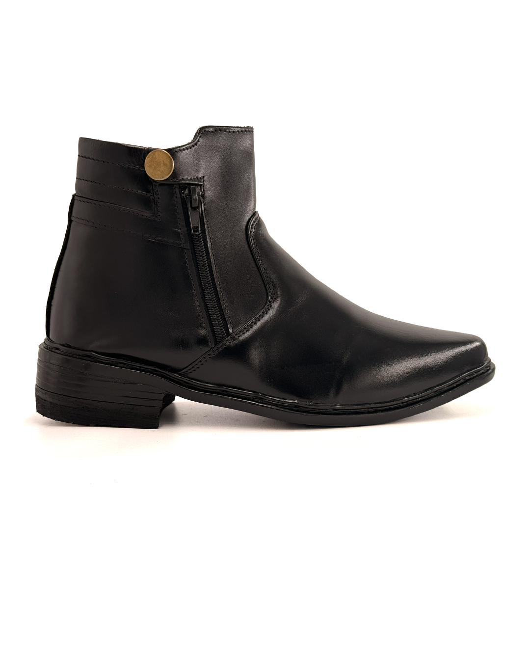 Side-Zip Ankle Boots - Apollo 2005