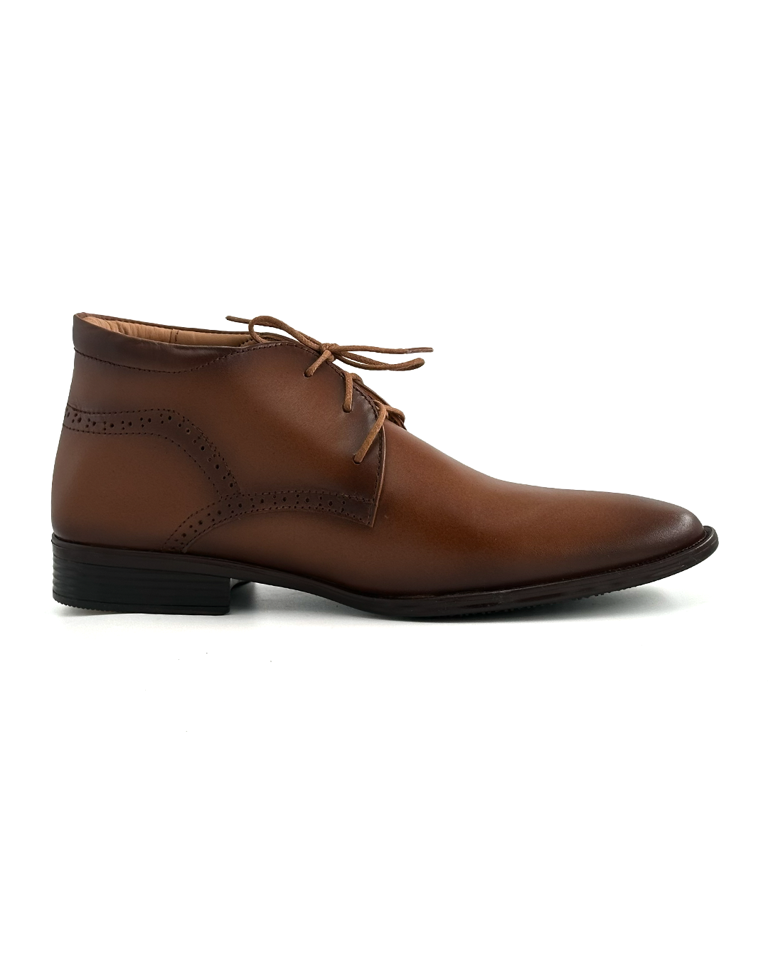 Elegant Leather Lace-Up Ankle Boots - PAZZ VL 925