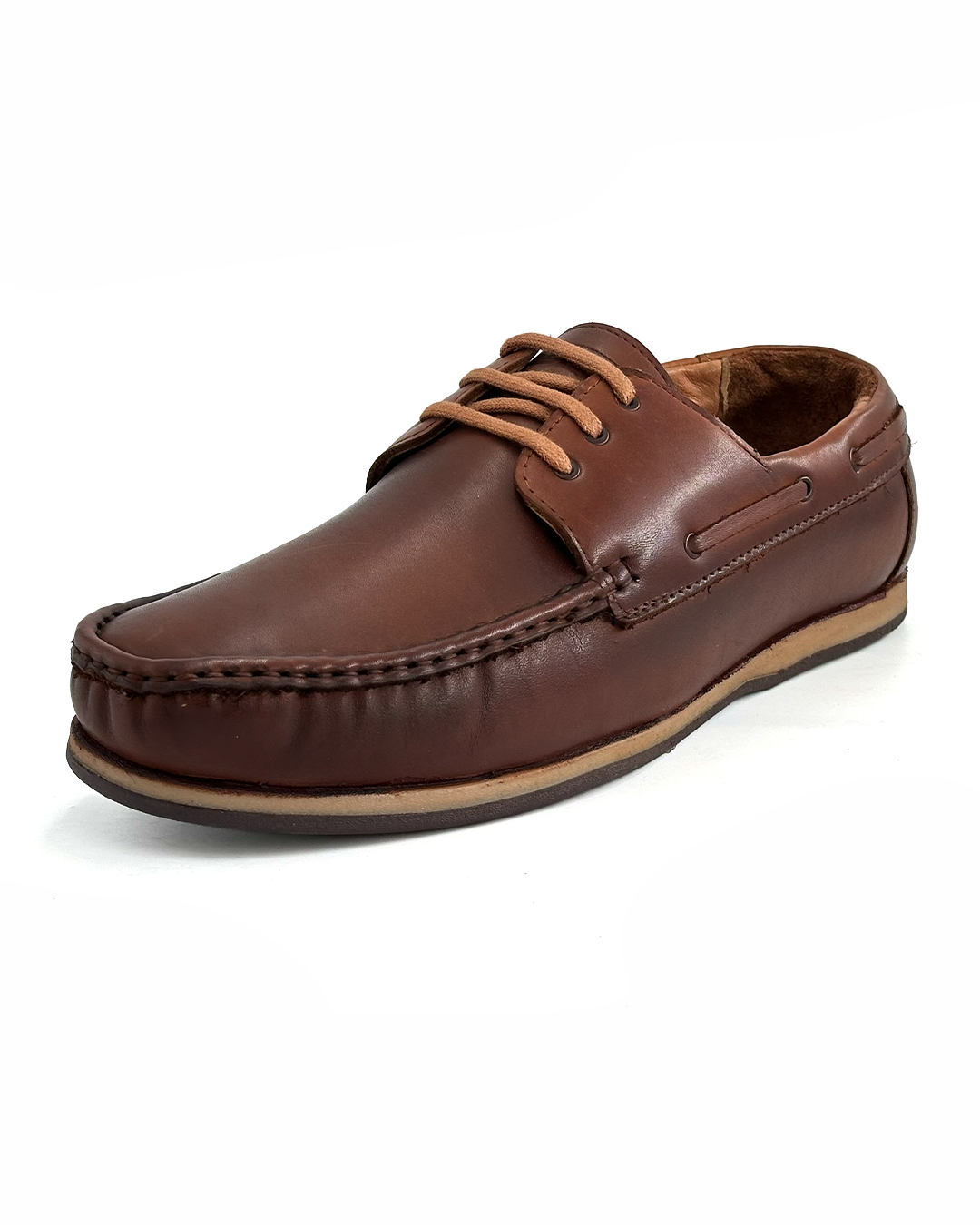 Classic Leather Boat Shoes - FLEXMAX BT03