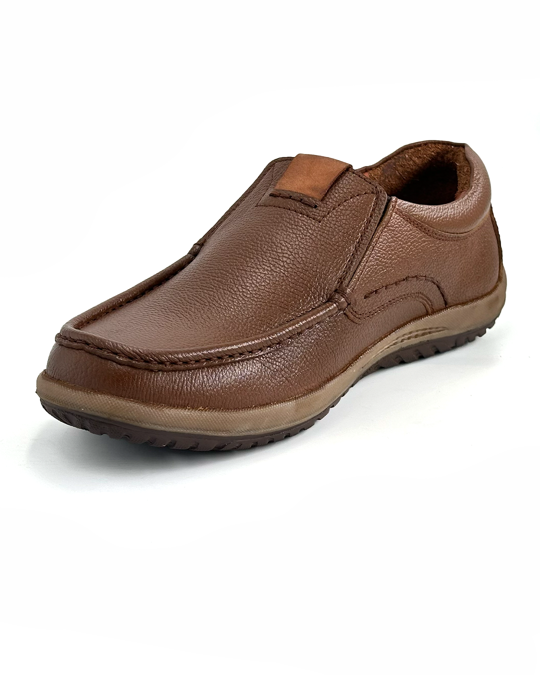 Casual Pebble-Textured Loafers - FLEXMAX CM2026