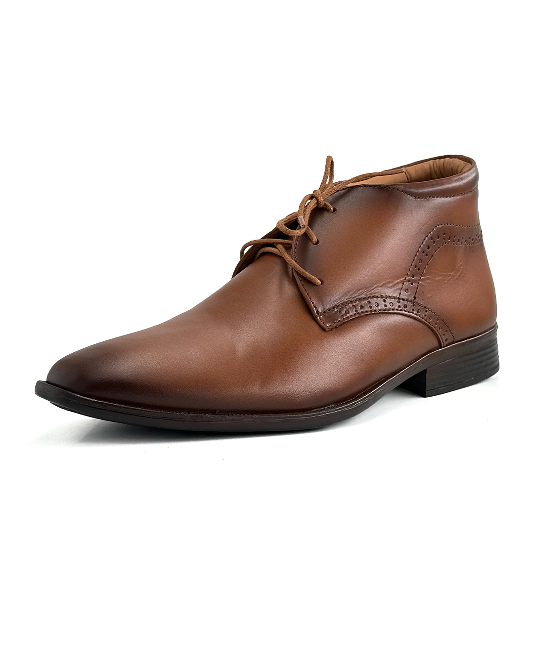 Elegant Leather Lace-Up Ankle Boots - PAZZ VL 925