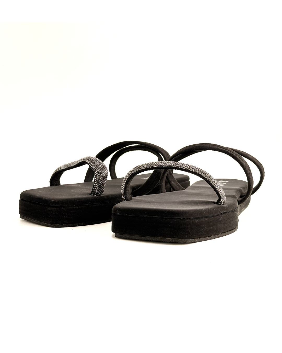 Shimmer Strap Slip-On Comfort Sandals - S&R U27