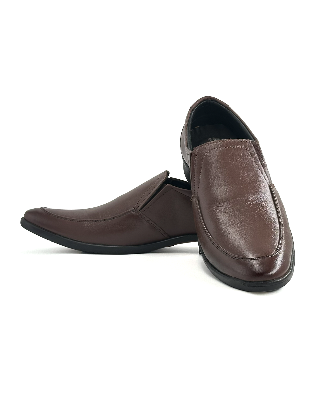 Premium Genuine Leather Sleek Formal Slip-On - JACK ARROW 707