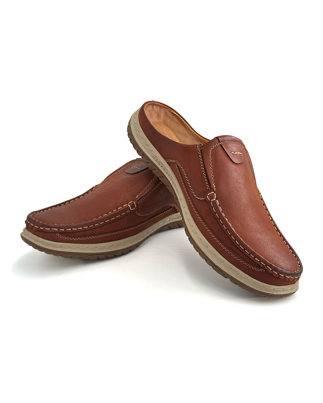 Leather Slip-On Shoes - Giochi G19