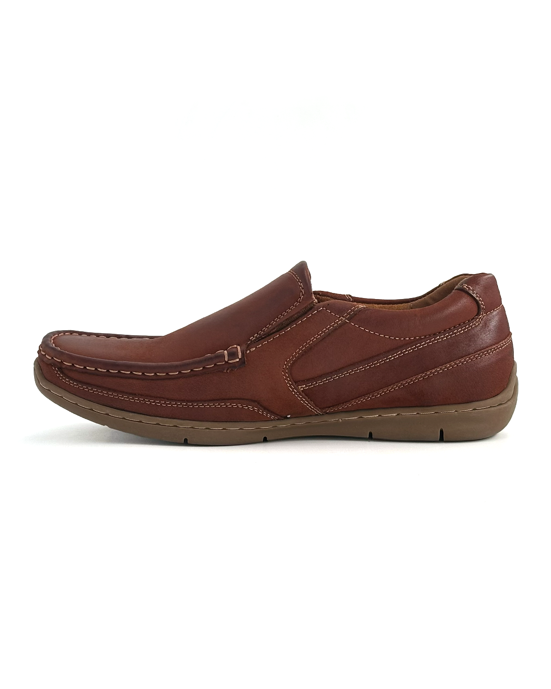 Casual Leather Slip-On Shoes - GIOCHI G47