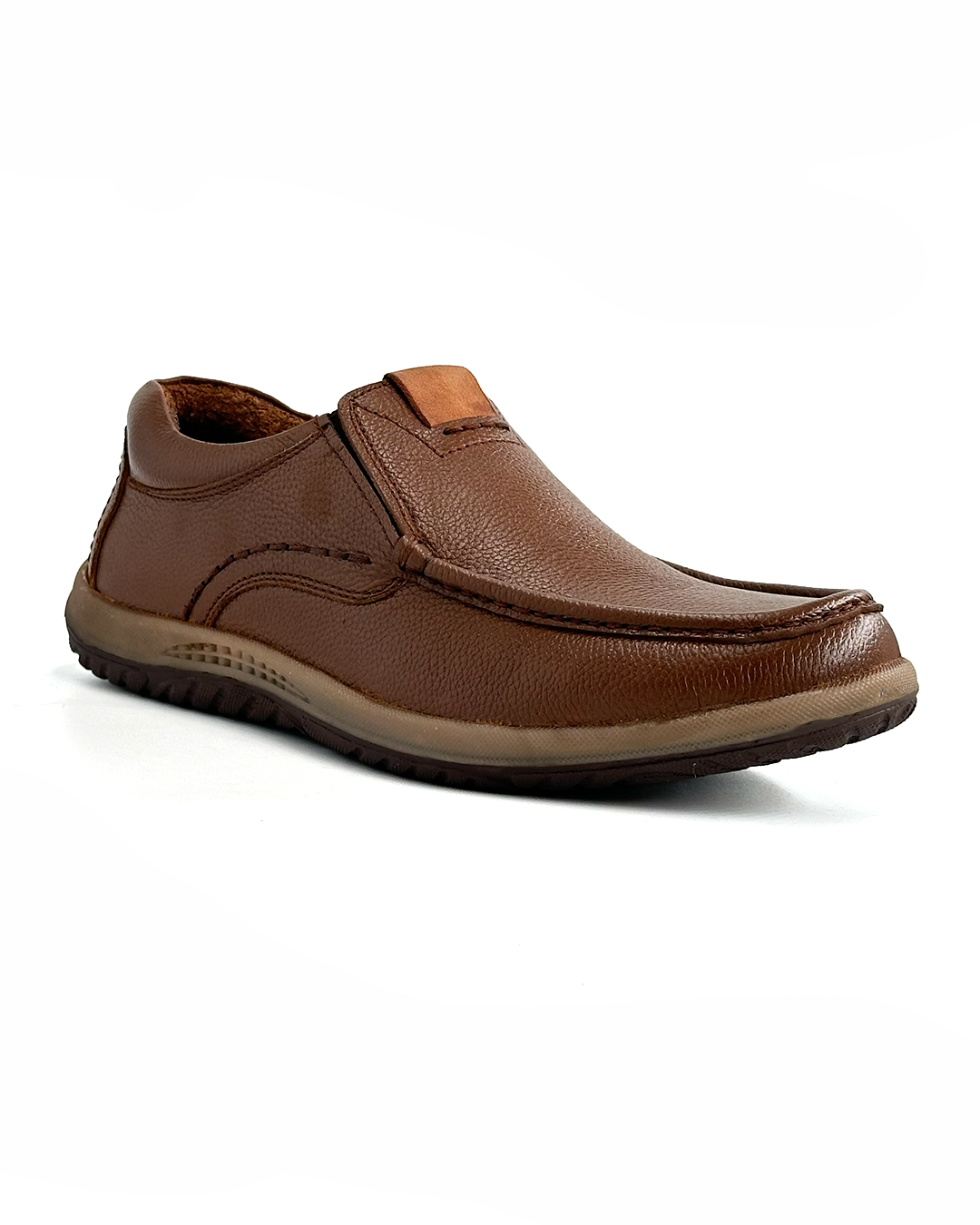Casual Pebble-Textured Loafers - FLEXMAX CM2026