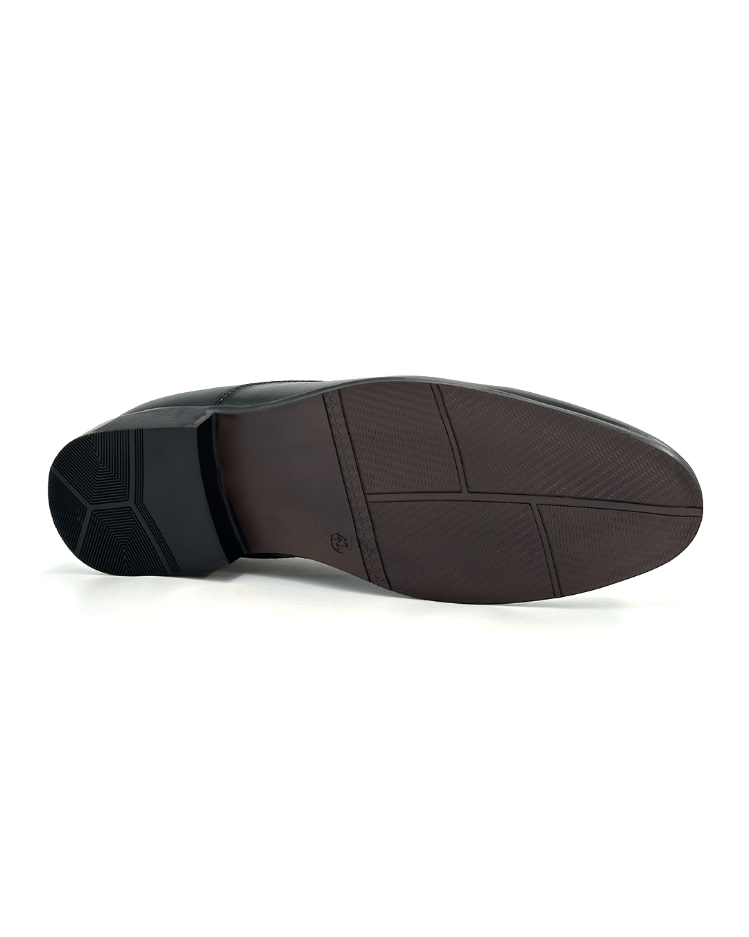 Classic Black Leather Dress Shoes - FLEXMAX F2005