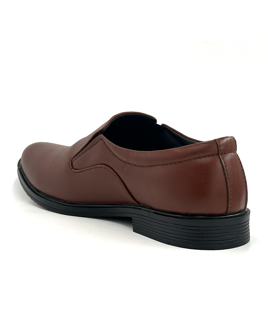 Executive Genuine Leather Embossed Slip-On with Hardware Detail - JACK ARROW 504