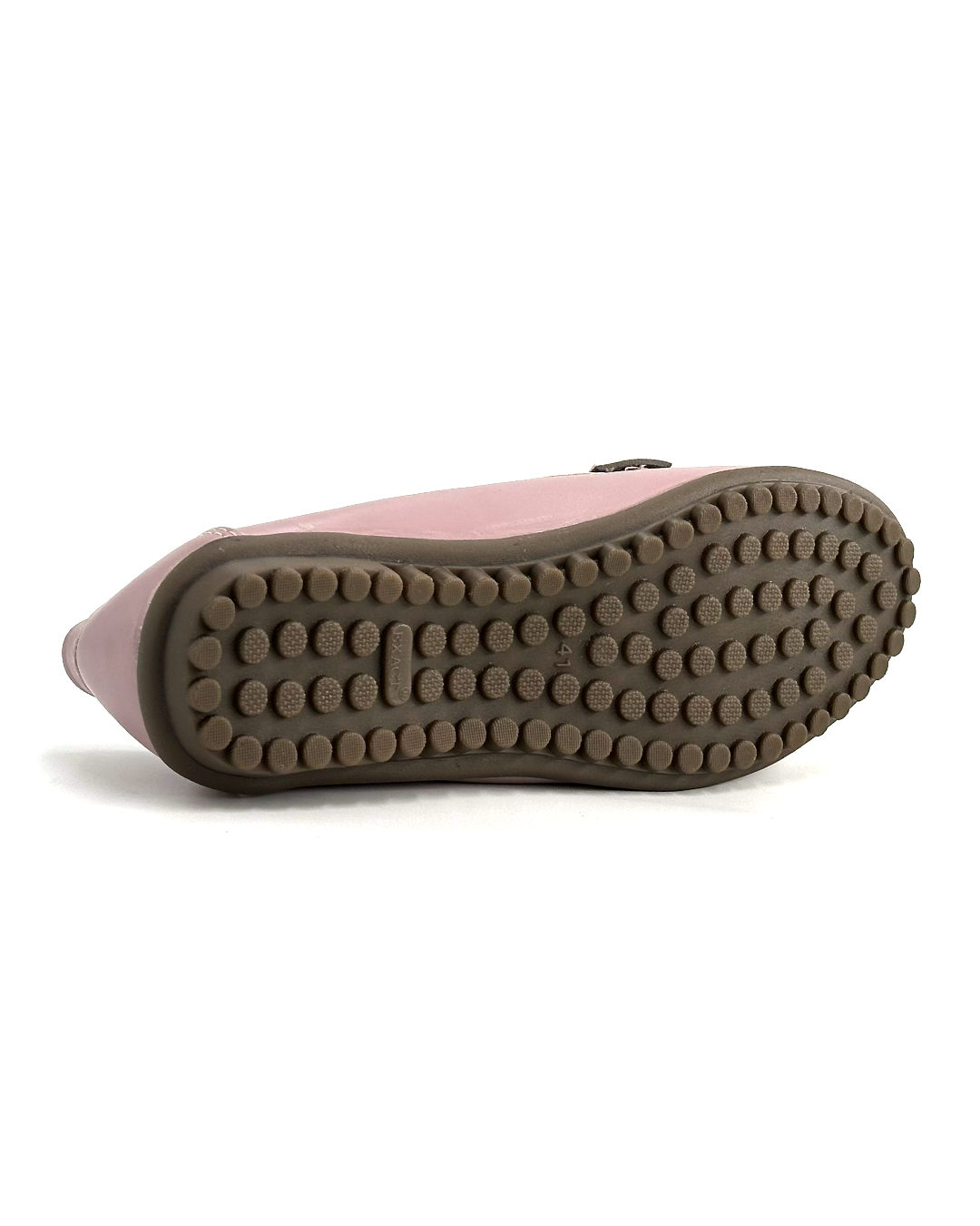 Leather Slip-On Court Loafers