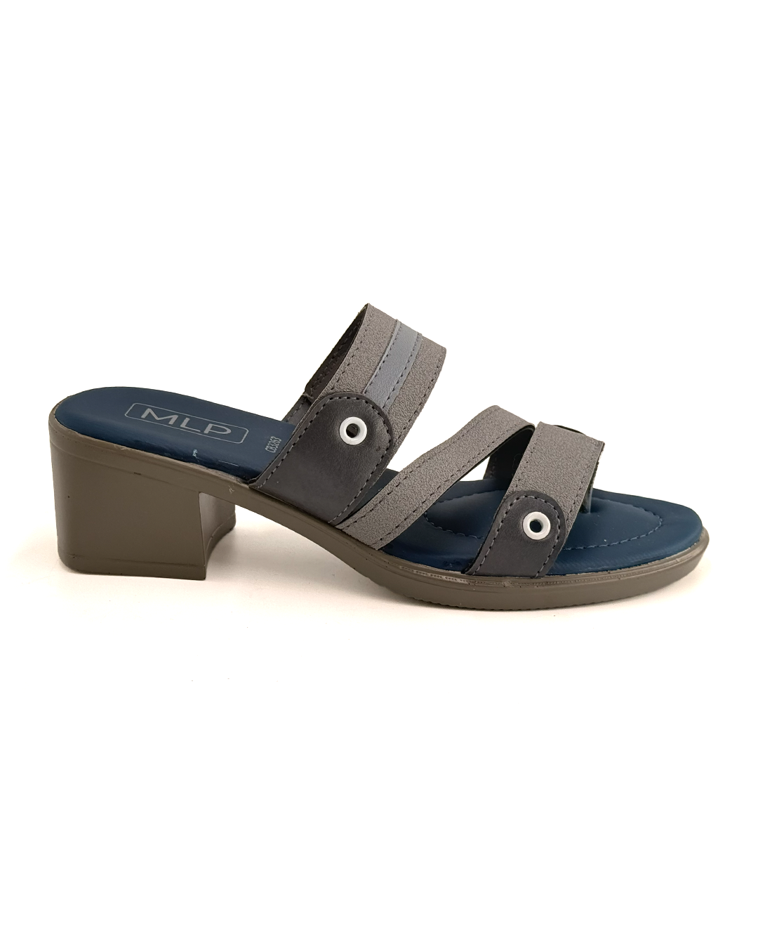 Wide Strap Block Heel Sandals - MLP CB3263