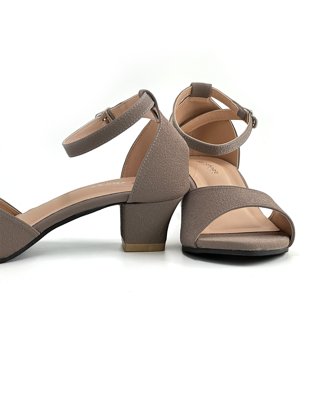 Ankle Strap Heeled Sandals - S&R H64