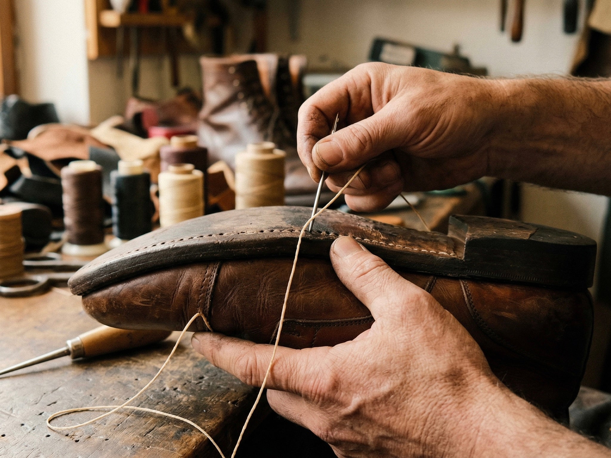 Shoe Sole Stitching Service