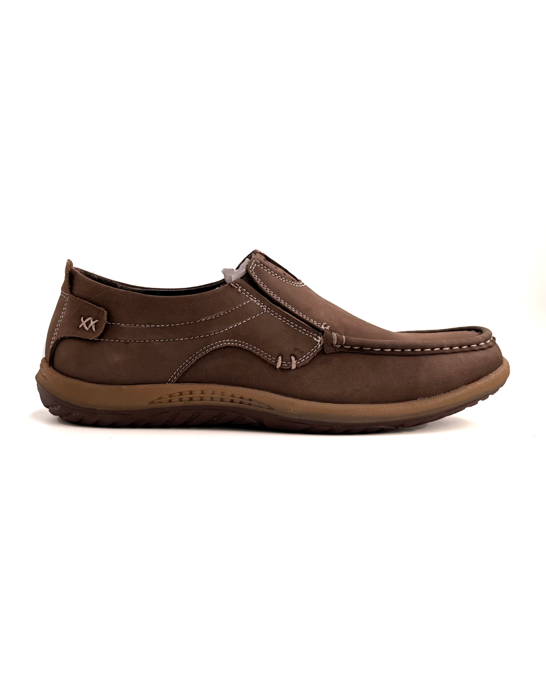 Casual Leather Slip-On Moccasin Loafers - FLEXMAX CN2003